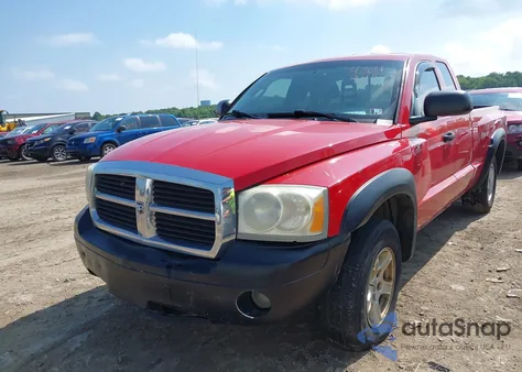 2005 Dodge Dakota Slt из США, поврежденный, VIN 1D7HW42N45S199105